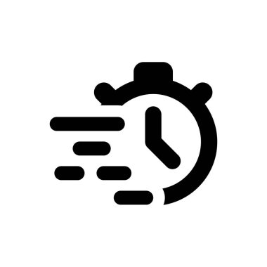 Ekspres servis simgesi (vektör resimleme)