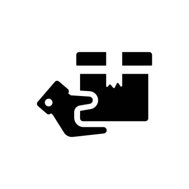 Etrade box simgesi (vektör illüstrasyonu)