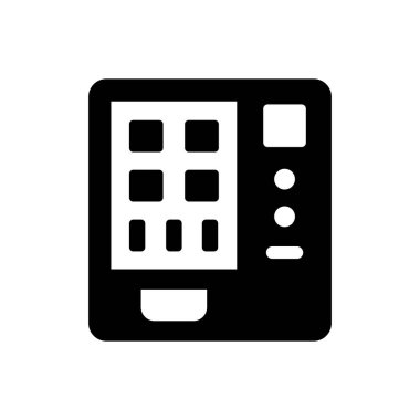 Otomat simgesi (vektör illüstrasyonu)