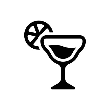 Alkol çubuğu simgesi (vektör illüstrasyonu)