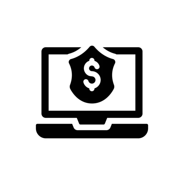 Ikona Programu Ransomware Ilustracja Wektora — Wektor stockowy