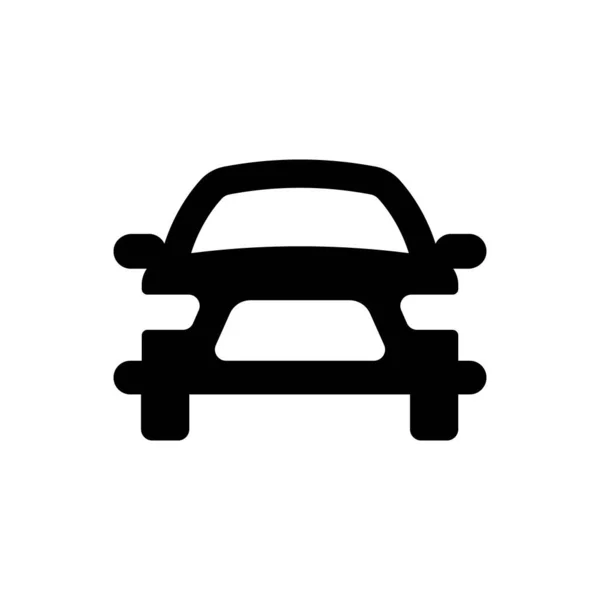 Значок Автомобиля Векторная Иллюстрация — стоковый вектор