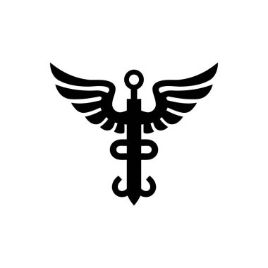 Beyaz arkaplanda eczane işareti simgesi