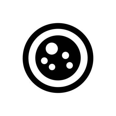 Petri dish icon on white background