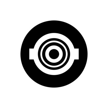 Beyaz arkaplanda garaj kapısı açma simgesi