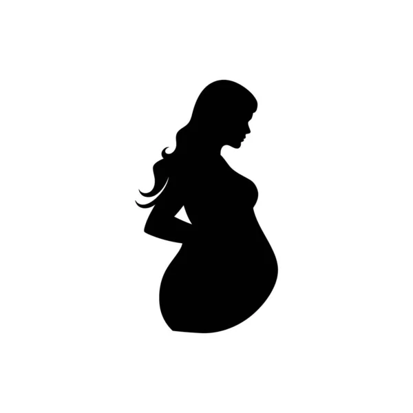 Obstetrician Icon White Background — Stock Vector