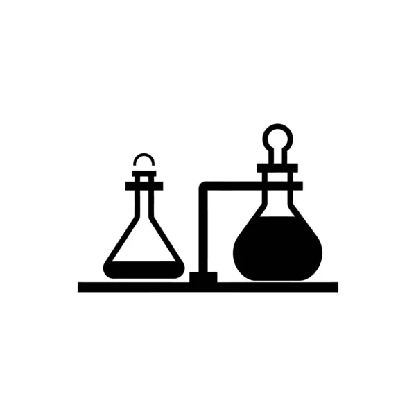 Лабораторна Іконка Білому Тлі — стоковий вектор