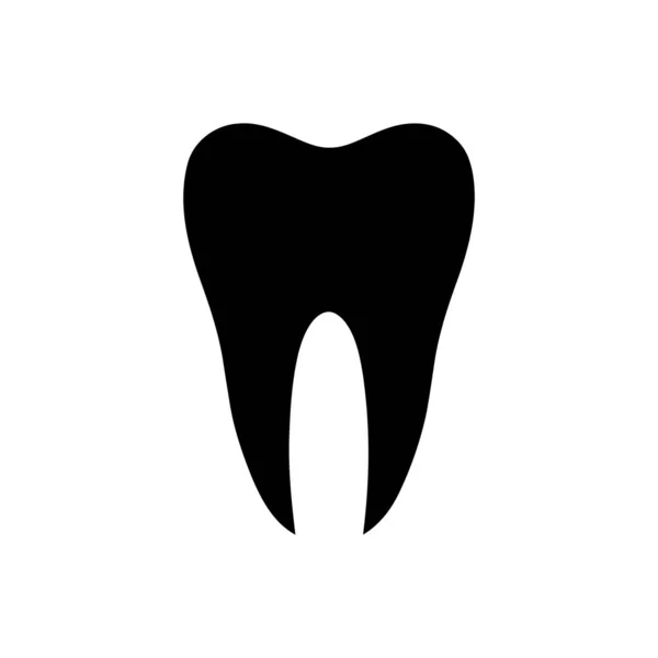 Oral Health Symbol Auf Weißem Hintergrund — Stockvektor