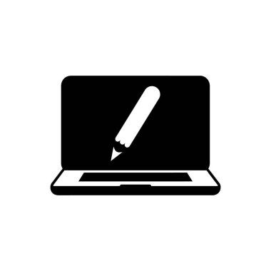 Beyaz arkaplanda özel tasarım simgesi