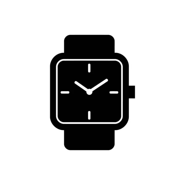 Wrist Watch Icon White Background — Stock Vector