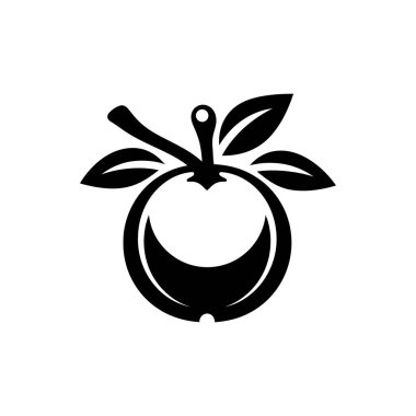 Beyaz arkaplanda Medlar simgesi izole edildi