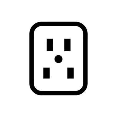 elektrik dolgu simgesi beyaz arkaplanda izole edildi