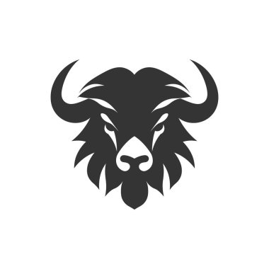 Beyaz Arkaplanda Antilop Simgesi - Basit Vektör Resimleri