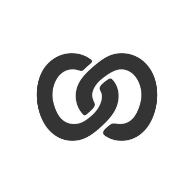 Beyaz Arkaplanda Simgesel Yemek Simgesi - Basit Vektör İllüstrasyonu