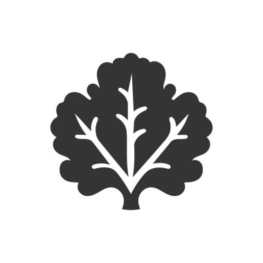 Beyaz Arkaplanda Salyangoz Simgesi - Basit Vektör İllüstrasyonu