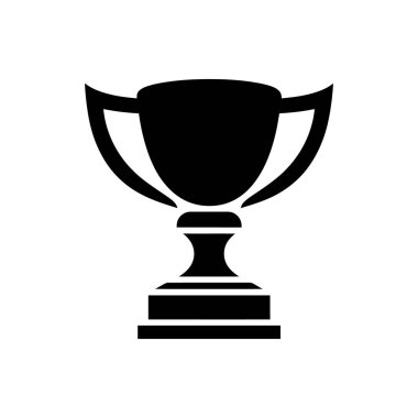 Beyaz Arkaplanda Ödül Simgesi - Basit Vektör İllüstrasyonu