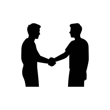 Beyaz Arkaplanda Sportmenlik Simgesi - Basit Vektör İllüstrasyonu