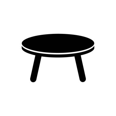 Sehpa simgesi - Basit Vektör İllüstrasyonu