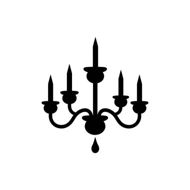 Avize simgesi - Basit Vektör İllüstrasyonu