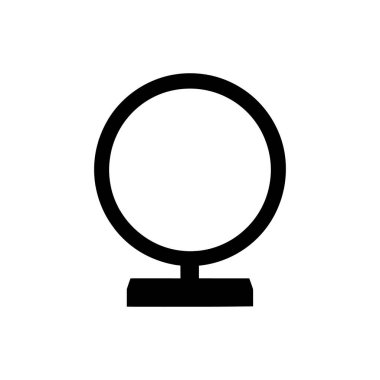 Ayna simgesi - Basit Vektör İllüstrasyonu