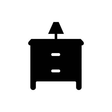 Komodin simgesi - Basit Vektör İllüstrasyonu