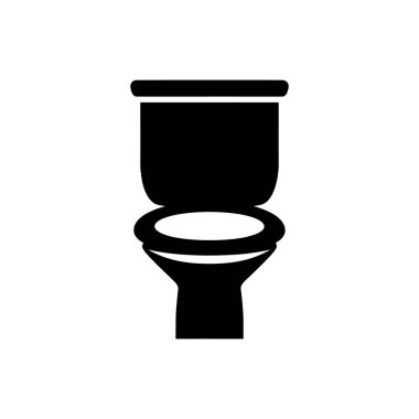Tuvalet simgesi - Basit Vektör İllüstrasyonu