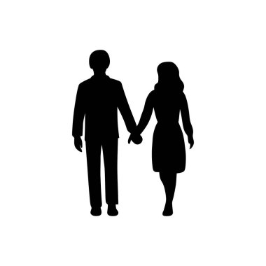 Çift el simgesi - Basit Vektör İllüstrasyonu