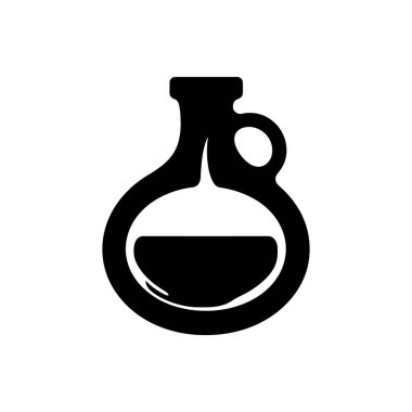 Kahve şurubu simgesi - Basit Vektör İllüstrasyonu