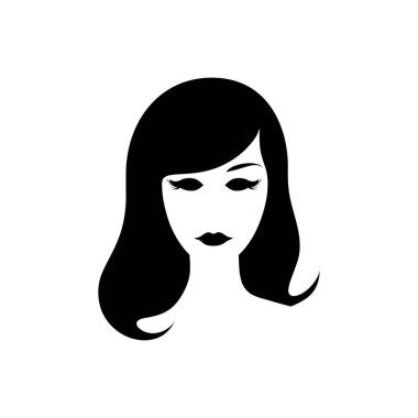 Saç boyası simgesi - Basit Vektör İllüstrasyonu