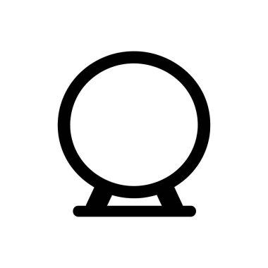 Ayna simgesi - Basit Vektör İllüstrasyonu