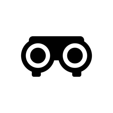 Dürbün simgesi - Basit Vektör İllüstrasyonu