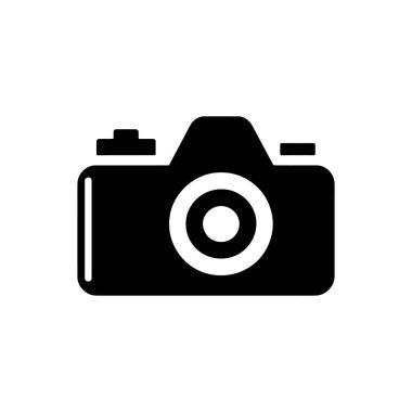 Kamera simgesi - Basit Vektör İllüstrasyonu