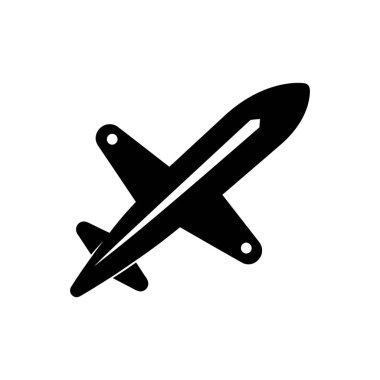 Jet simgesi - Basit Vektör İllüstrasyonu