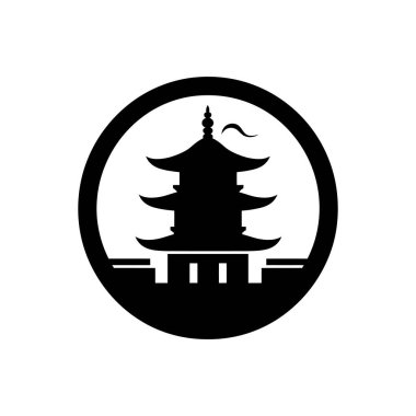 Kyoto simgesi - Basit Vektör İllüstrasyonu