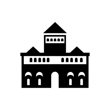 Alhambra simgesi - Basit Vektör İllüstrasyonu