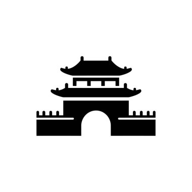 Saray Müzesi Yasak Simgesi - Basit Vektör İllüstrasyonu