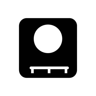 Moonlit Mystique simgesi - Basit Vektör İllüstrasyonu