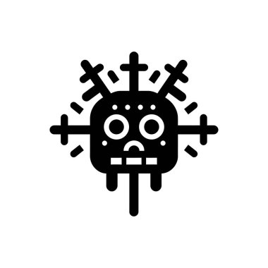 Pinata partisi Meksika simgesi - Basit Vektör İllüstrasyonu