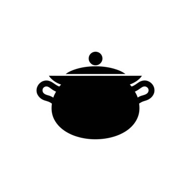 Şık seramik simgesi - Basit Vektör İllüstrasyonu