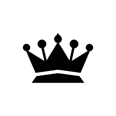 Oceanic diadem taç simgesi - Basit Vektör İllüstrasyonu