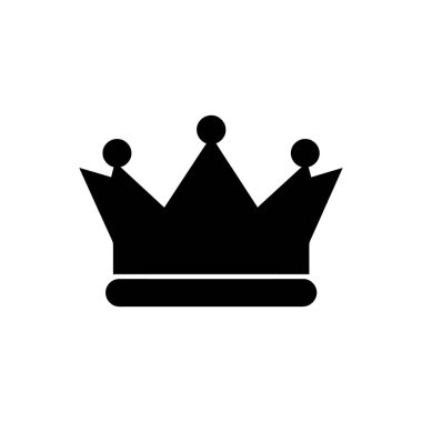 Kraliyet taç simgesi - Basit Vektör İllüstrasyonu