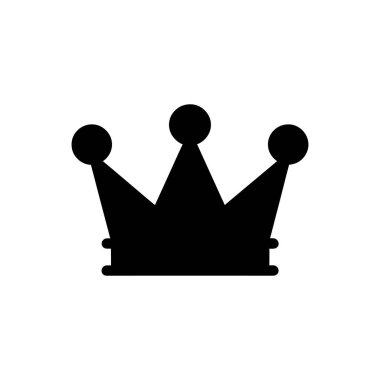 Kraliyet taç simgesi - Basit Vektör İllüstrasyonu
