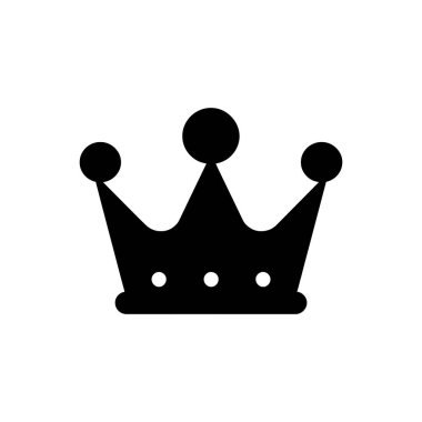 Kraliyet taç simgesi - Basit Vektör İllüstrasyonu