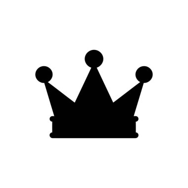 Kraliyet taç simgesi - Basit Vektör İllüstrasyonu