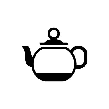 Porselen yaprak ikonu - Basit Vektör İllüstrasyonu