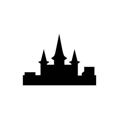 Batty Bulvarı simgesi - Basit Vektör İllüstrasyonu