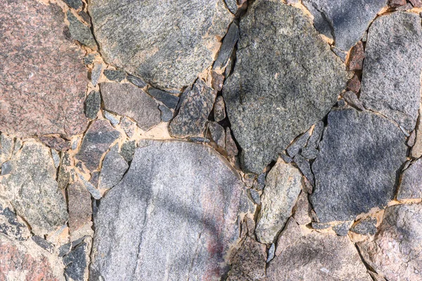 Stenen Muur Als Achtergrond Metselwerk Van Oude Steen — Stockfoto