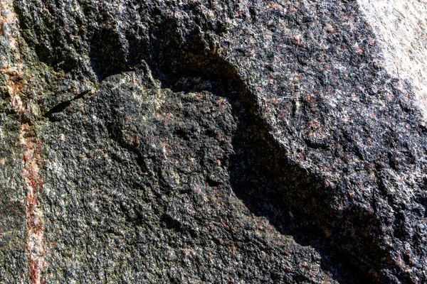 Foto Van Stenen Textuur Keien Graniet — Stockfoto
