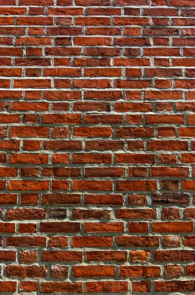 Old Wall Old Red Brick Old Building Background — Stock Photo, Image