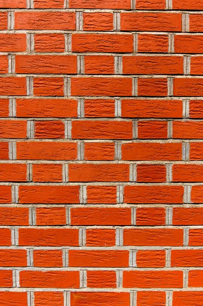 Wall Old Red Brick Ruins Background — Stock Photo, Image